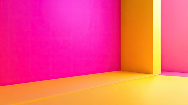 Smooth yellow-to-pink gradient background with a playful and cheerful tone, ideal for fun and energetic product displays.