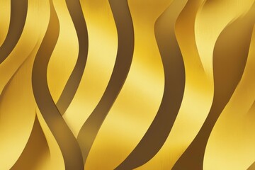 Close-up texture of natural gold silk. Light Golden fabric smooth texture surface background. Smooth elegant gold silk in Sepia toned. Texture, background, pattern, template. 3D vector illustration.