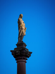 Wall Mural - Martyr Saint Alexander Statue Freiburg Muenster