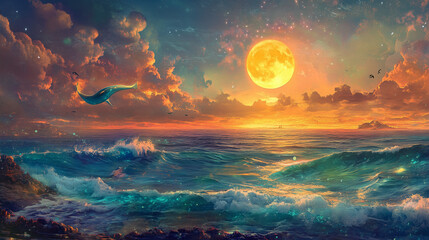 Wall Mural - Sunset