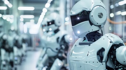 Aufkleber - Stay informed about the latest developments in robotics, where advanced machines are enhancing productivity