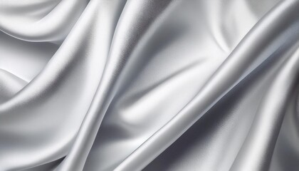 beauty fashion white and gray abstract soft fabric smooth curve shape decorate textile background