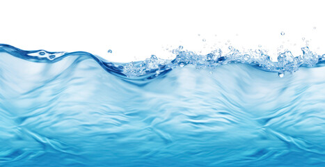 Sticker - PNG  Refreshing blue water splash