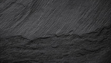 Wall Mural - black or dark gray rough grainy stone or sand texture background