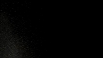 Poster - A fine, grainy texture overlayed on a black screen, creating a subtle yet visually interesting effect.