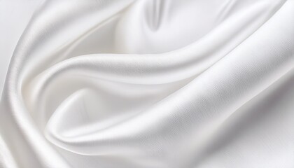 beauty textile soft and clean fabric white abstract smooth curve shape decorate fashion background