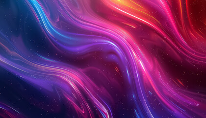 Sticker - A colorful, swirling background with a purple and red hue