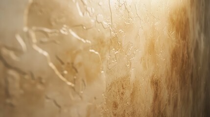 Aufkleber - Elegant semi-gloss wall with a polished, refined look