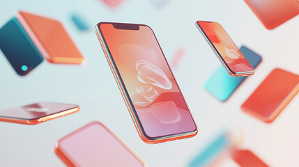 Wall Mural - Phone mockup