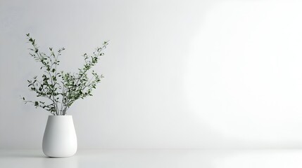 Poster - A single line of text in a minimalist font displayed on a clean blank background leaving ample copy space for additional text or design elements
