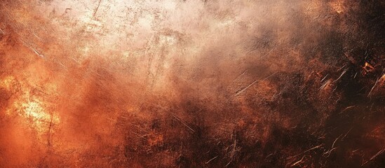 Leinwandbilder - Copper textured background Metal surface Proper lighting. with copy space image. Place for adding text or design