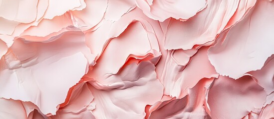 Leinwandbilder - Blush goffering delicate paper texture. with copy space image. Place for adding text or design
