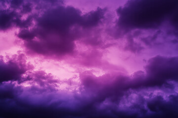 Purple cloud sky background