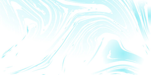 Wall Mural - abstract pattern white and blue marble texture and background. liquify swirl blue and white color ar
