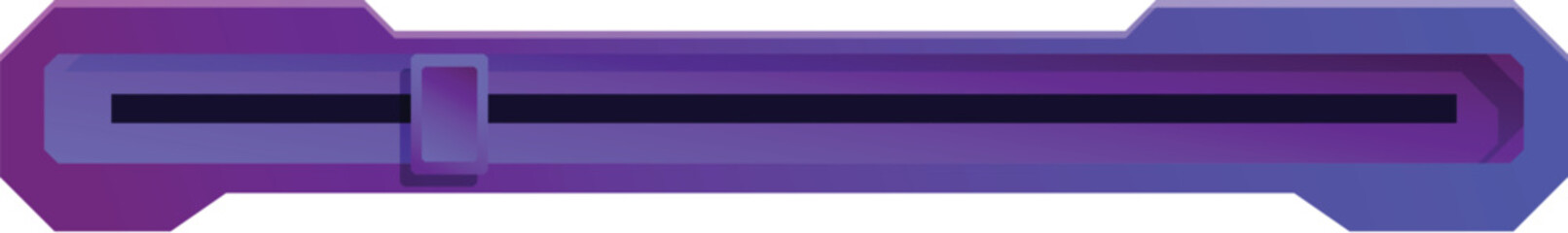 Poster - Futuristic progress loading bar with a moving indicator, symbolizing loading, progress, and completion
