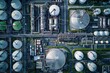 © sornthanashatr - A large industrial plant with many tanks and pipes