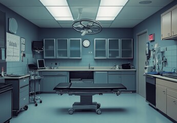 Canvas Print - Sterile Hospital Operating Room