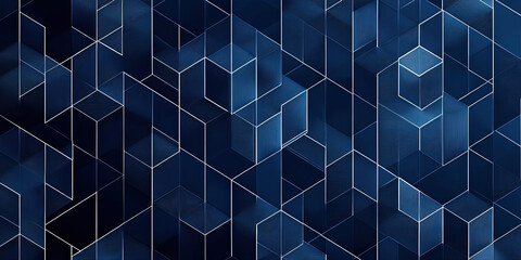 Wall Mural - abstract cube background