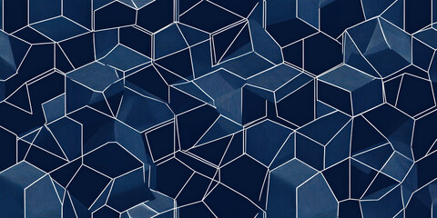 Wall Mural - abstract cube background