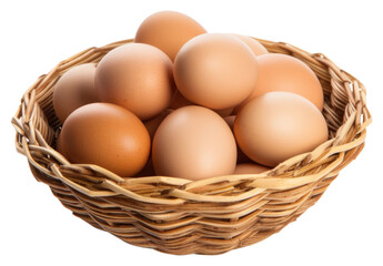 Poster - PNG Basket food egg simplicity.