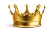© SprintZz - Gold crown isolated. Golden crown isolated on white background. Vector illustration