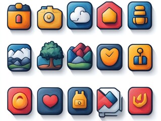 Colorful App Icons