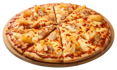 Sticker - PNG Pizza food white background zwiebelkuchen.