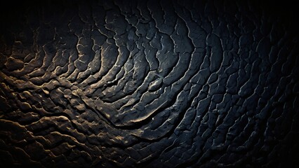 Abstract background of diagonal stripes in Dark black stone background scary black concrete texture