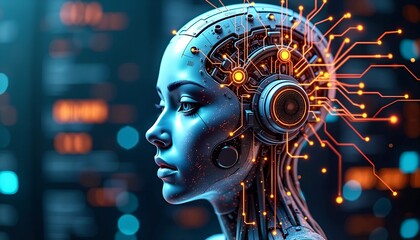 Poster - Machine Learning Process - AI, Deep Data Mining, and Modern Computer Technology Concepts