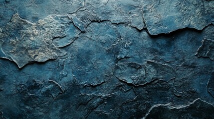 Sticker - Textured Abstract Blue Background