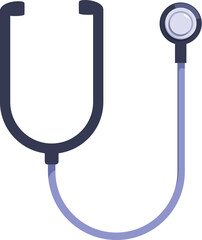 Poster - Stethoscope instrument for measuring and checking, an icon of healthcare and medical tools