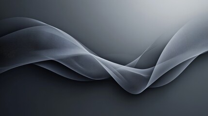 Sticker - Abstract Flowing Wave Design