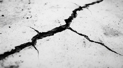 Wall Mural - Cracked Concrete Abstract