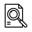 © Muhammad - search icon with magnifying glass, optimized for interface elements, buttons, and apps.