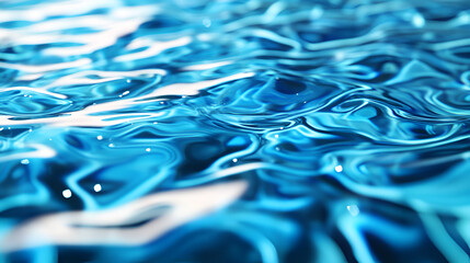 Wall Mural - Abstract Blue Water Texture: Perfect for Your Next Project