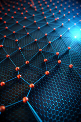 Poster - Interconnected Nodes on a Futuristic Grid