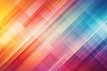 Poster - abstract diagonal stripes: a vibrant, colorful abstract background with diagonal stripes in shades o