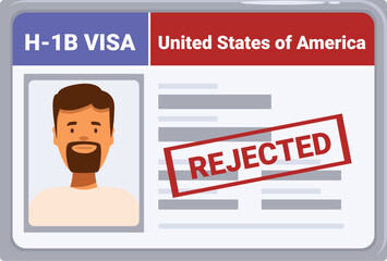 H1 b work visa application for united states of america getting rejected