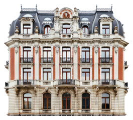 Wall Mural - Elegant historic European architecture facade