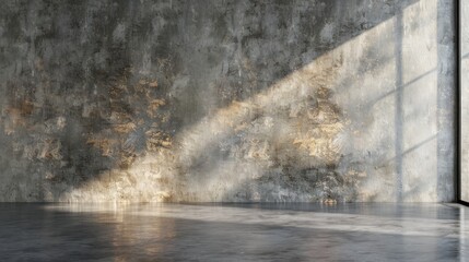 Aufkleber - Elegant semi-gloss wall with a polished, refined look