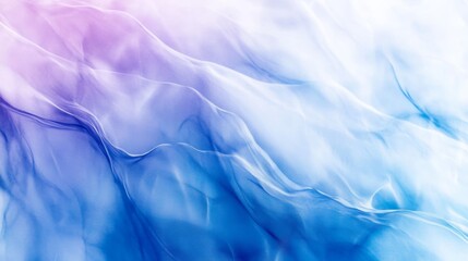 Poster - Soft tie-dye background in calming shades of blue and lavender with a subtle gradient effect.