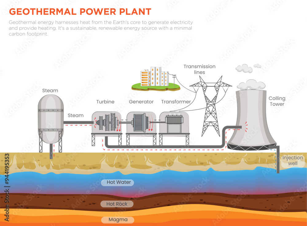 Geo Thermal Energy Harnessing Earth's Heat for Sustainable Power and ...