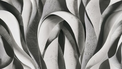 Poster - Elegant abstract background in shades of gray and white.