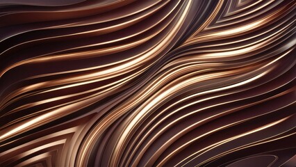 Poster - Elegant abstract background featuring luxurious golden lines