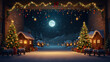 © Anjaم  - Christmas Home Decoration Background. Cozy and Festive with Warm Holiday Decor.