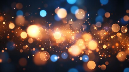Poster - Abstract Bokeh Light Background