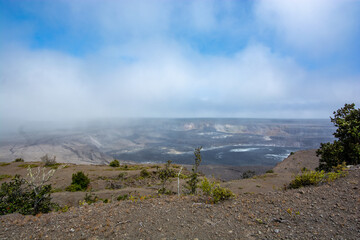 Wall Mural - Crater in Hawai i Volcanoes National Park. Big Island, Hawaii