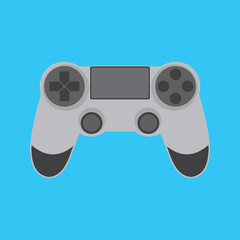Poster - Joystick gamepad, game console or game controller. Computer gaming.