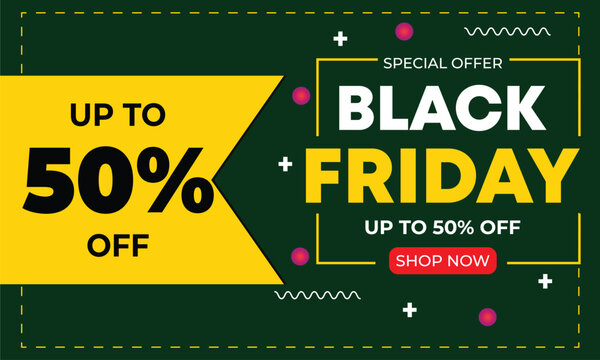 Set of black friday sale flyer template. Use for poster, newsletter, shopping, promotion, advertising.