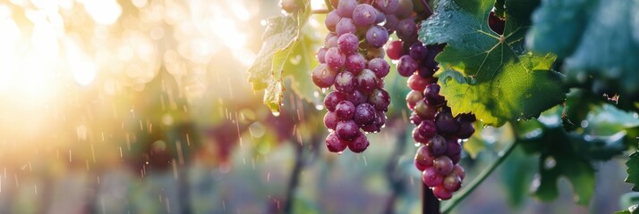 Grape fruit on vine in plantation farm gardent